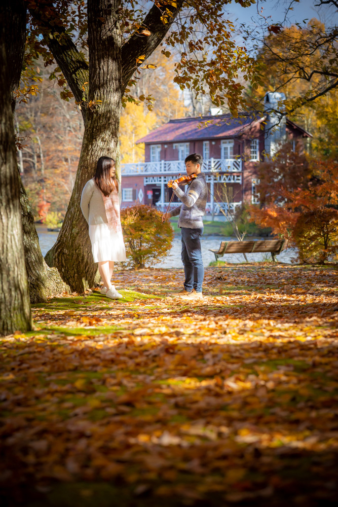 Karuizawa is beautiful in autumn, romantic place for propose
