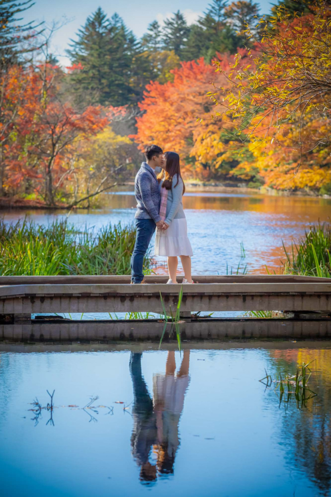 Kumobaike is in Karuizawa, beautiful spot for propose