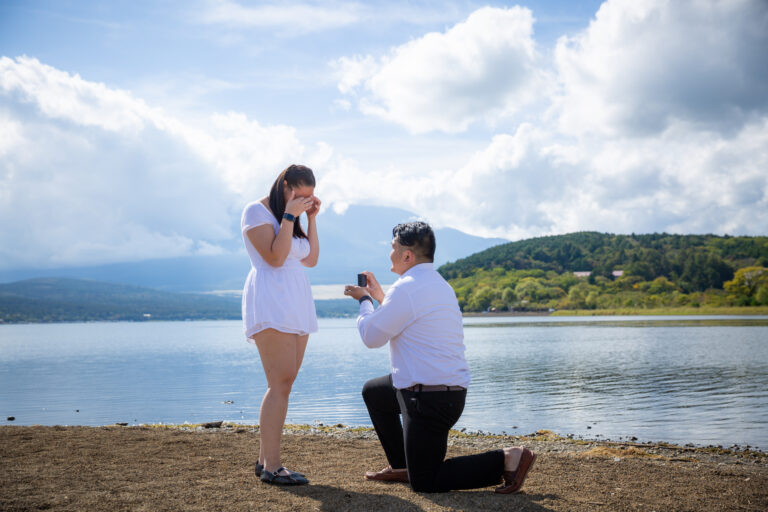 Surprised Proposal in Mt Fuji | Our First Couple with Kneel Shot Japan