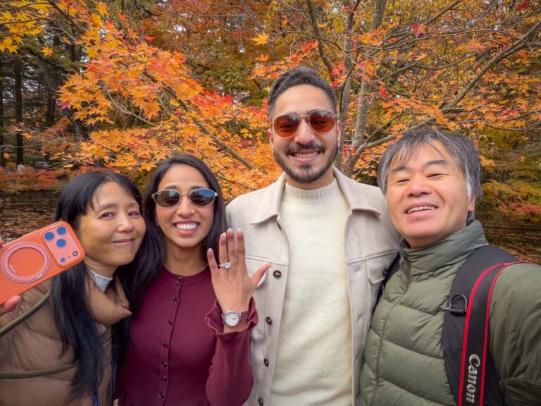 Fall in love in fall – Surprise Proposal in Karuizawa